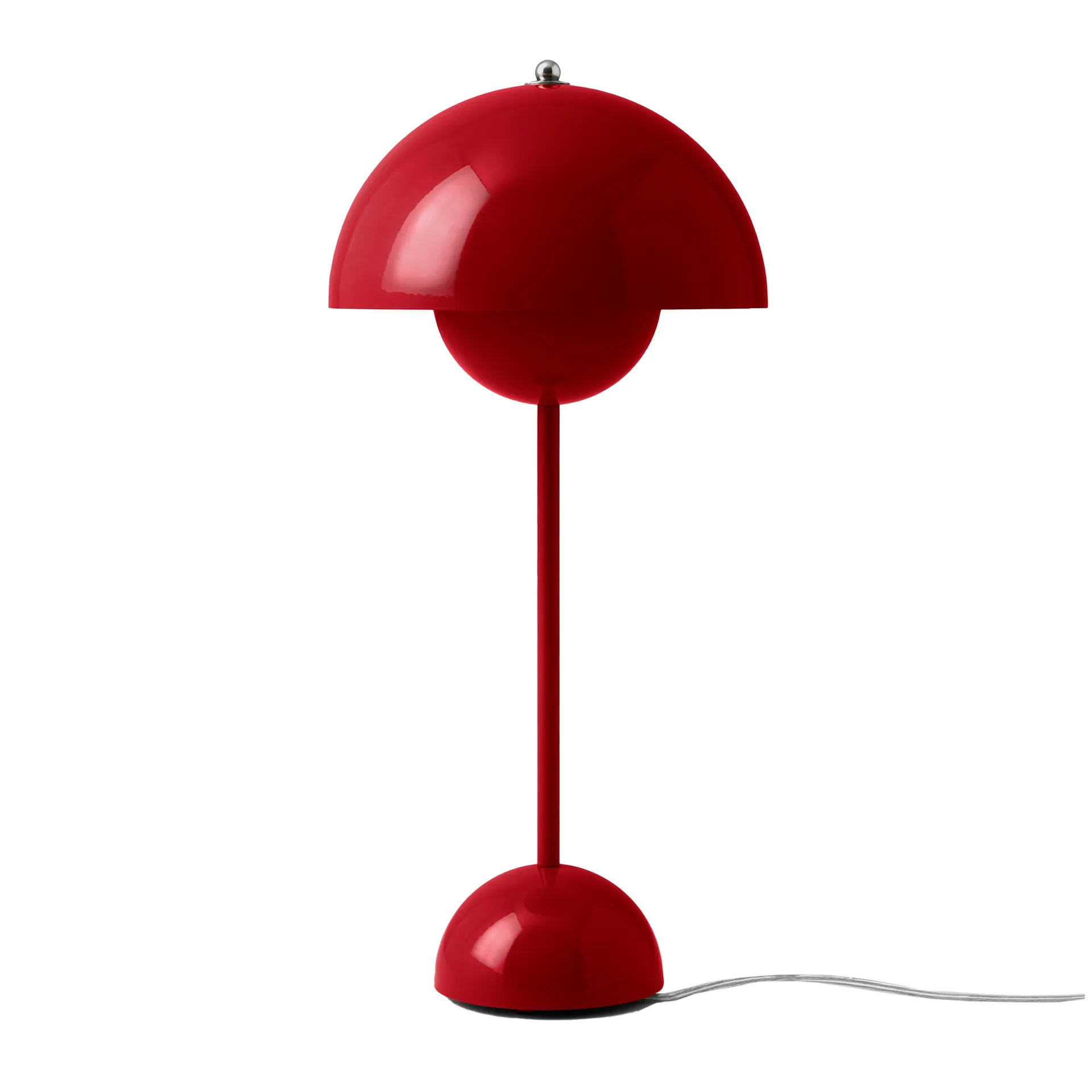 Lampada da tavolo FlowerPot VP3, Vermilion red &Tradition