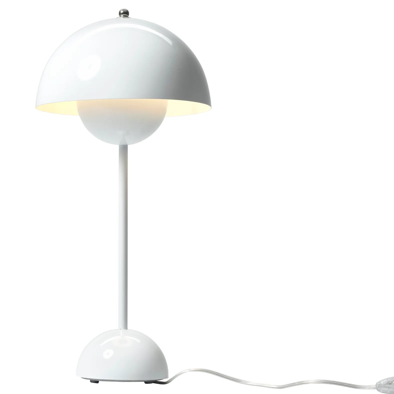 Lampada da tavolo FlowerPot VP3, white (bianco sporco) &Tradition
