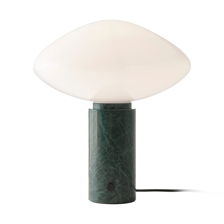 Lampada da tavolo Mist AP17 Ø 37 cm - Bianco opaco, verde Guatemala - &Tradition