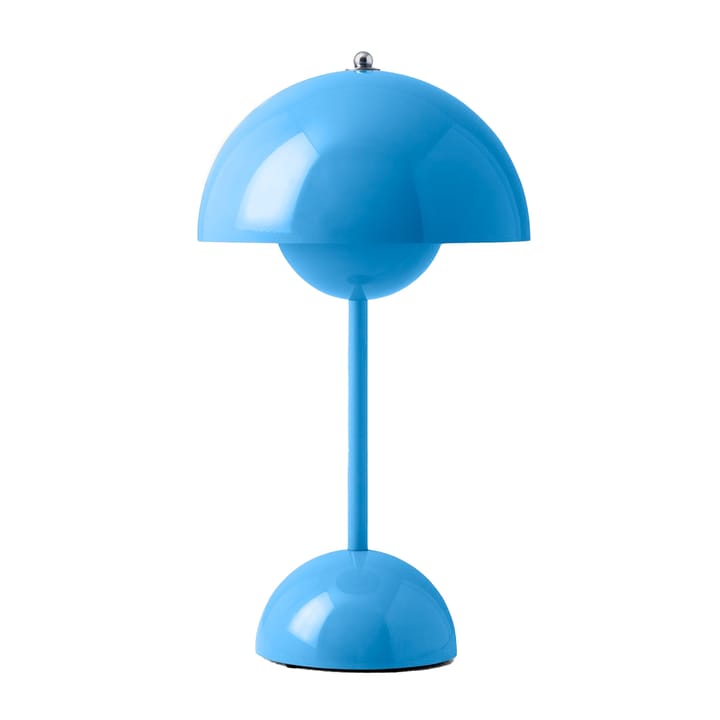 Lampada da tavolo portatile Flowerpot VP9 - Swim blue - &Tradition