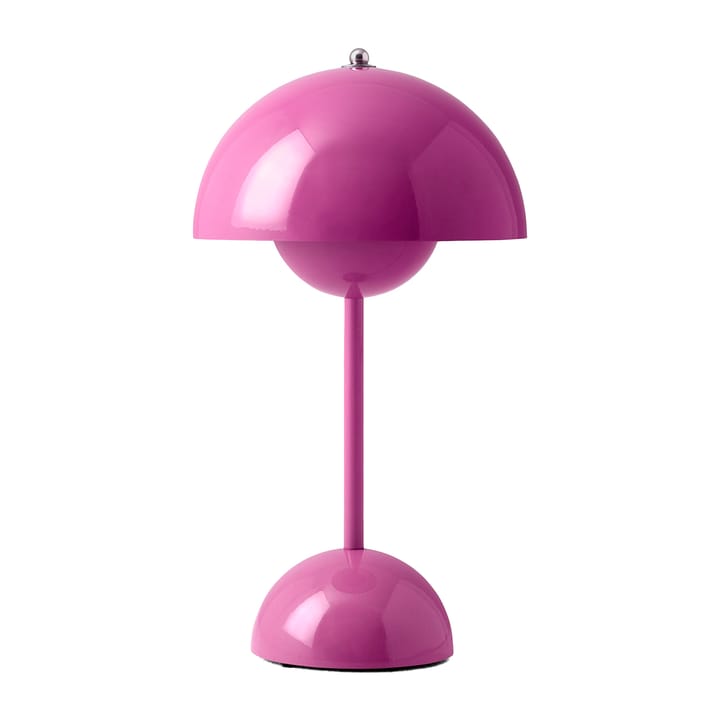 Lampada da tavolo portatile Flowerpot VP9 - Tangy pink - &Tradition