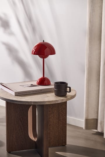 Lampada da tavolo portatile Flowerpot VP9 - Vermilion red - &Tradition