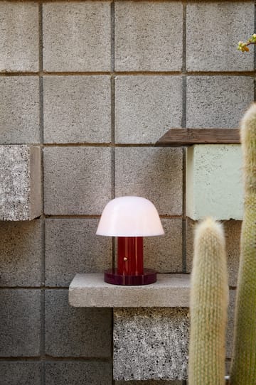 Lampada da tavolo Setago JH27 - Maroon-grape - &Tradition