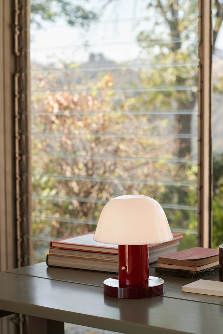 Lampada da tavolo Setago JH27, Maroon-grape &Tradition