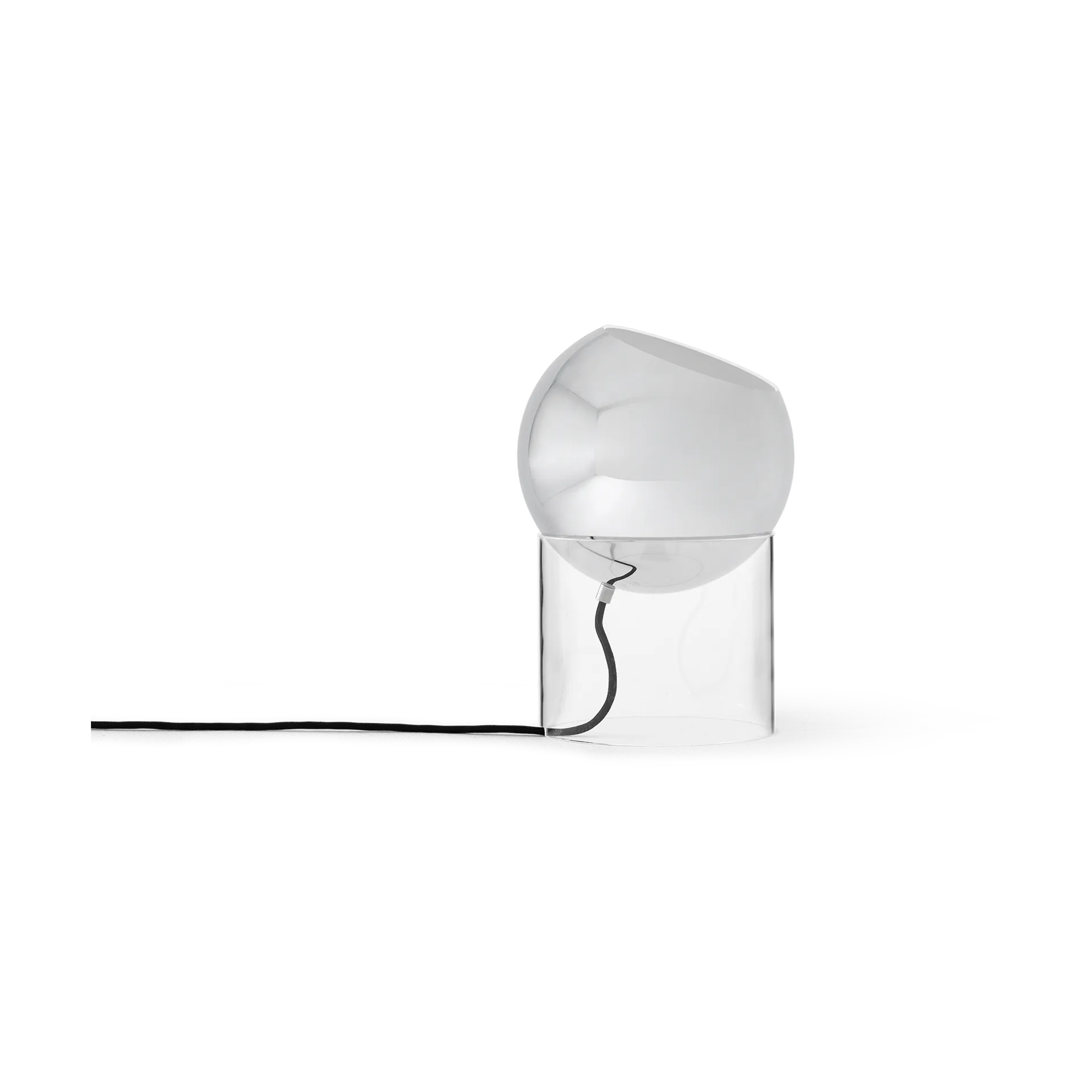 Lampada da tavolo Topan VP13 31,5 cm, Clear-chrome plated &Tradition