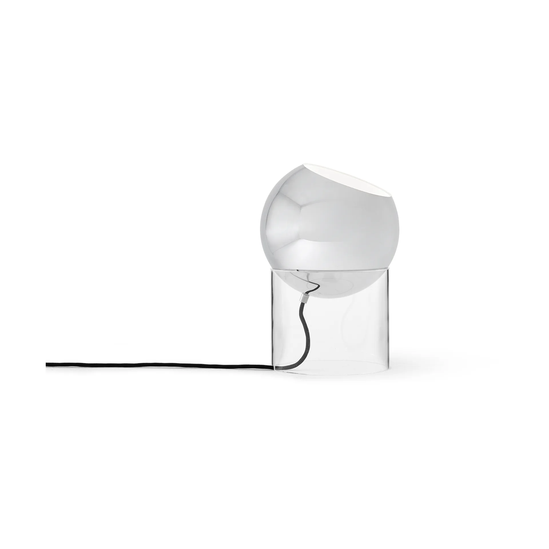 Lampada da tavolo Topan VP13 31,5 cm, Clear-chrome plated &Tradition