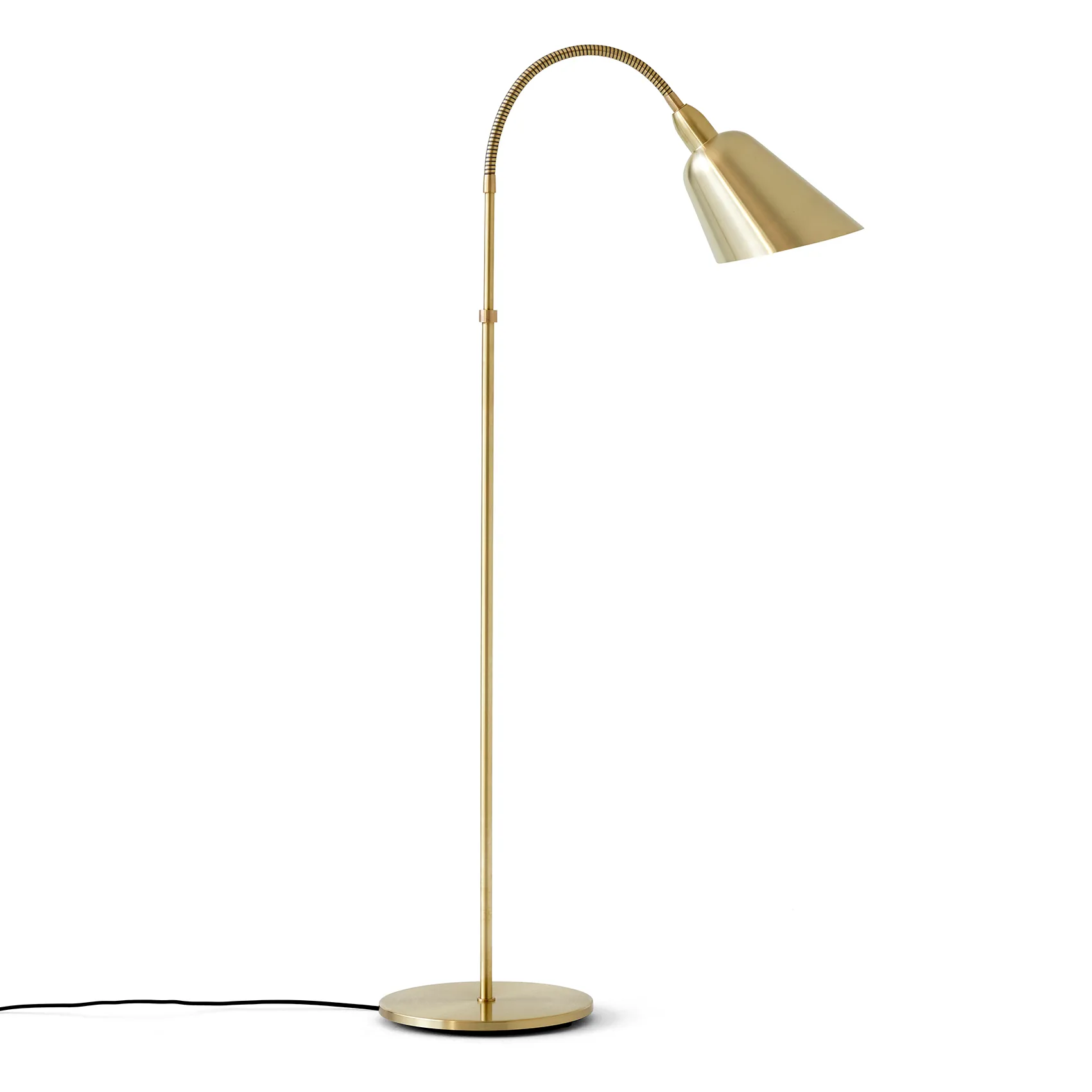 Lampada da terra Bellevue AJ7, ottone &Tradition