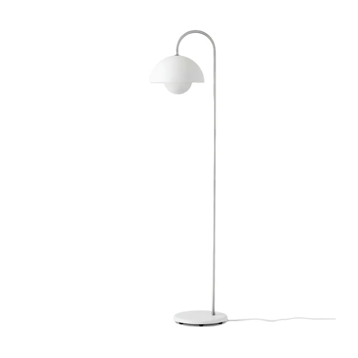 Lampada da terra Flowerpot VP12 - Bianco opaco - &Tradition