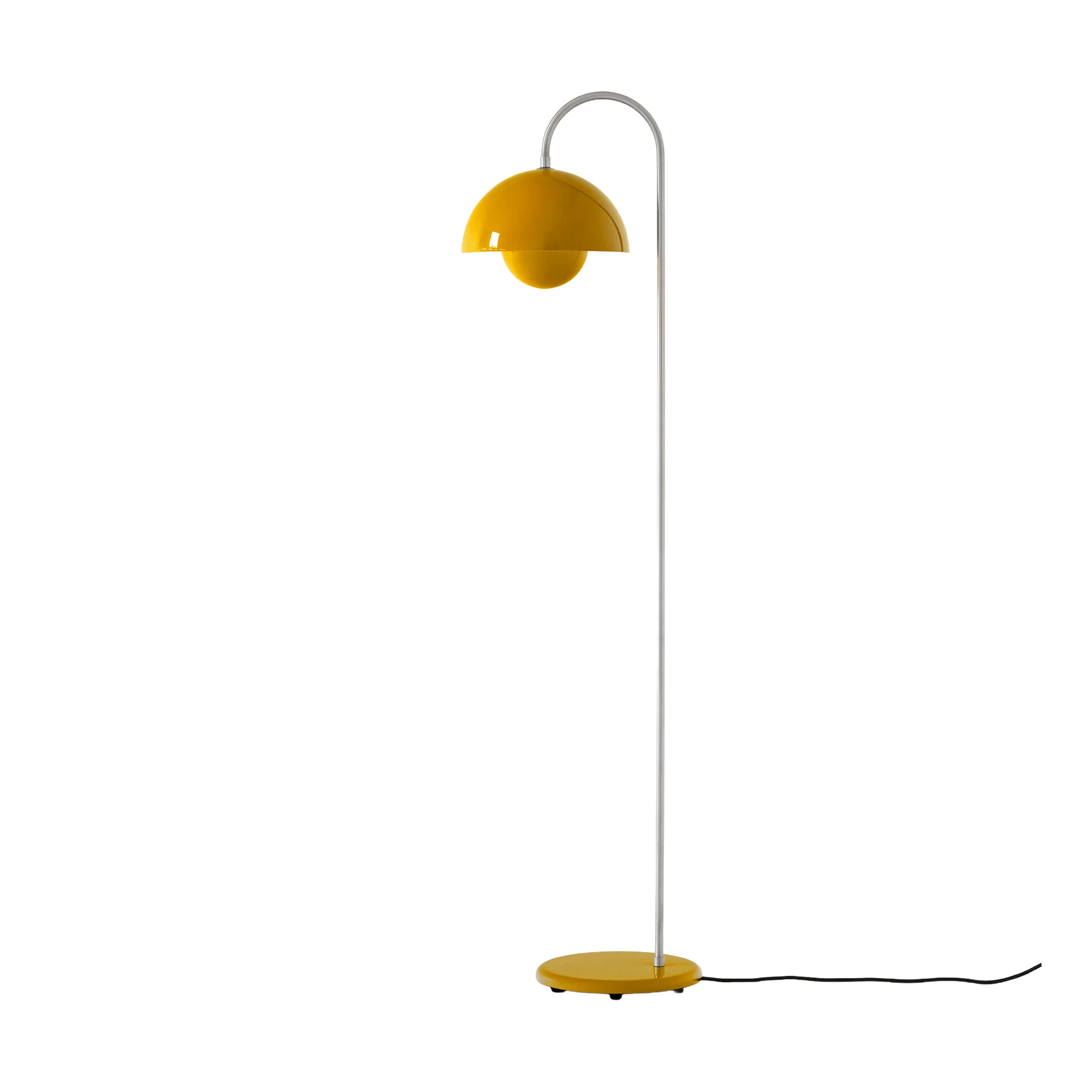 Lampada da terra Flowerpot VP12, Mustard &Tradition
