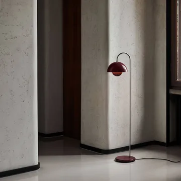 Lampada da terra Flowerpot VP12 - Prugna scuro - &Tradition