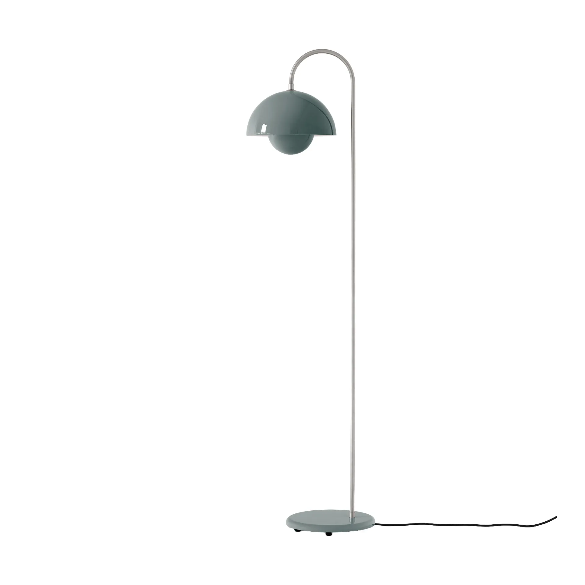 Lampada da terra Flowerpot VP12, Stone blue &Tradition