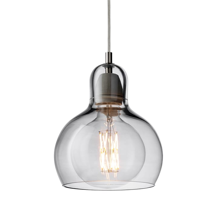 Lampada Mega Bulb - Argento-cordino trasparente - &Tradition