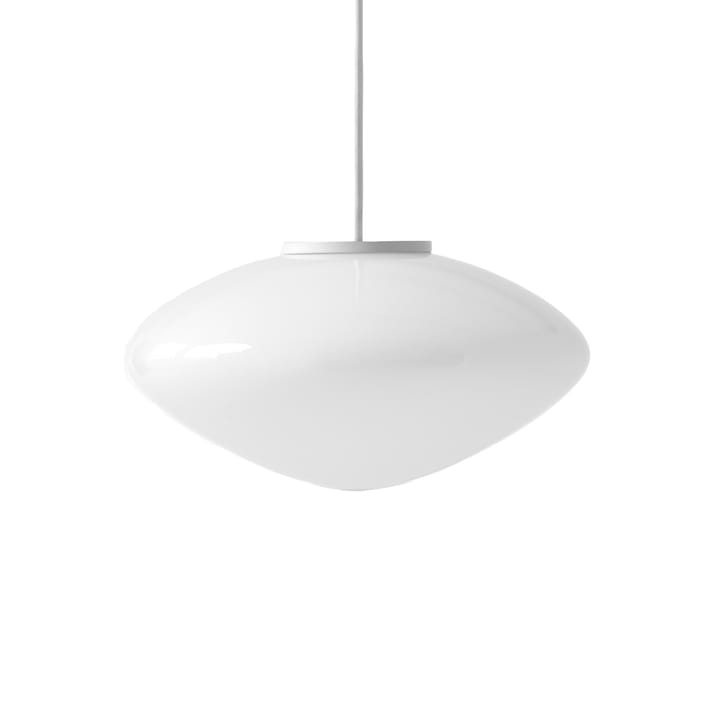 Lampadario A15 Ø 25 cm - Bianco opaco, vetro - &Tradition