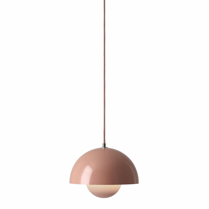 Lampadario Flowerpot VP1, Beige-rosso &Tradition