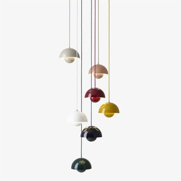 Lampadario Flowerpot VP1 - Beige-rosso - &Tradition