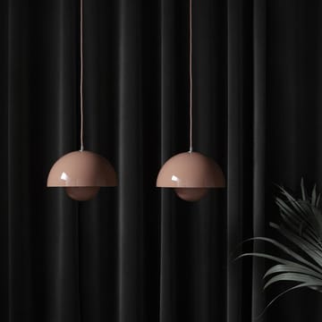 Lampadario Flowerpot VP1 - Beige-rosso - &Tradition