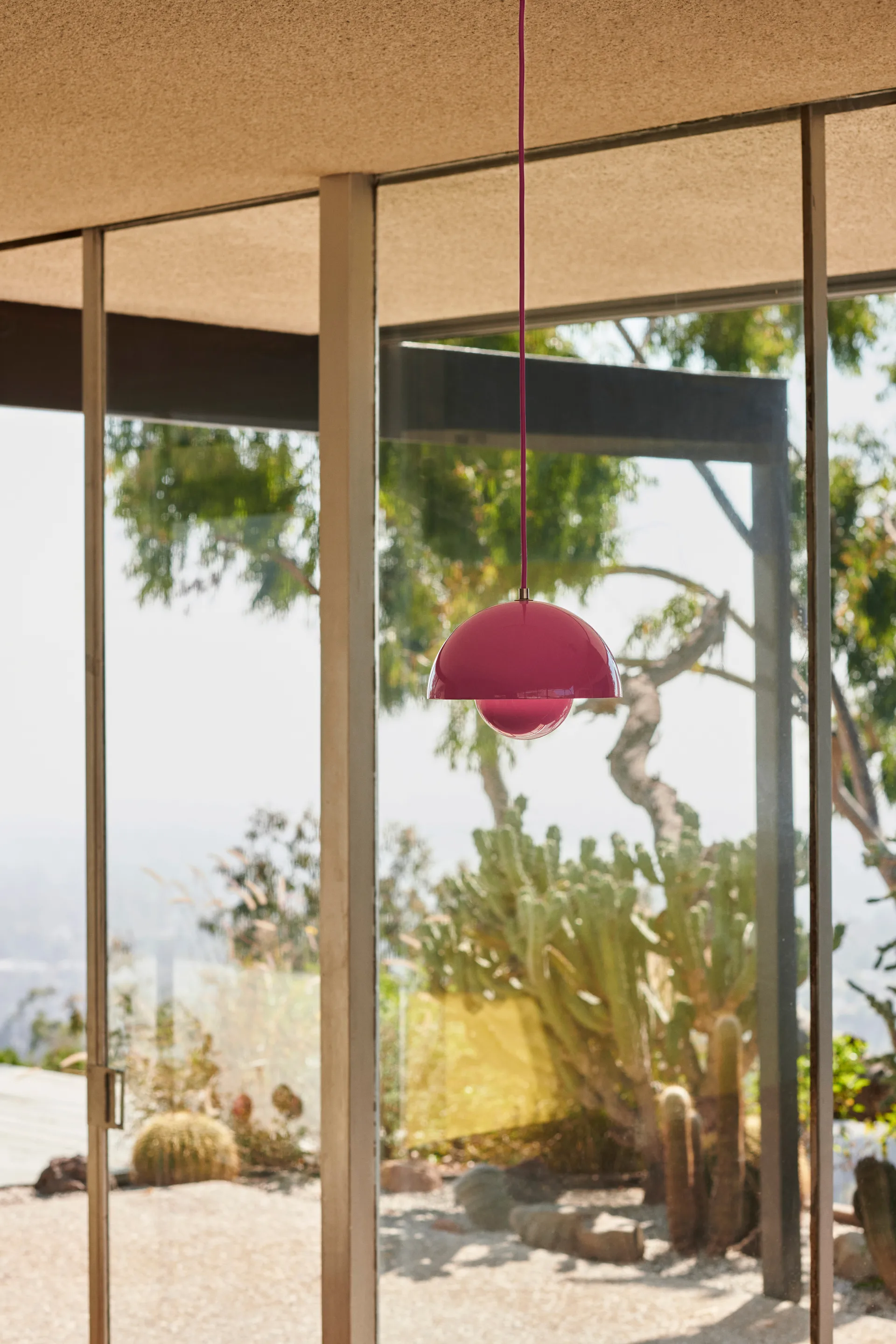 Lampadario Flowerpot VP1, Tangy pink &Tradition