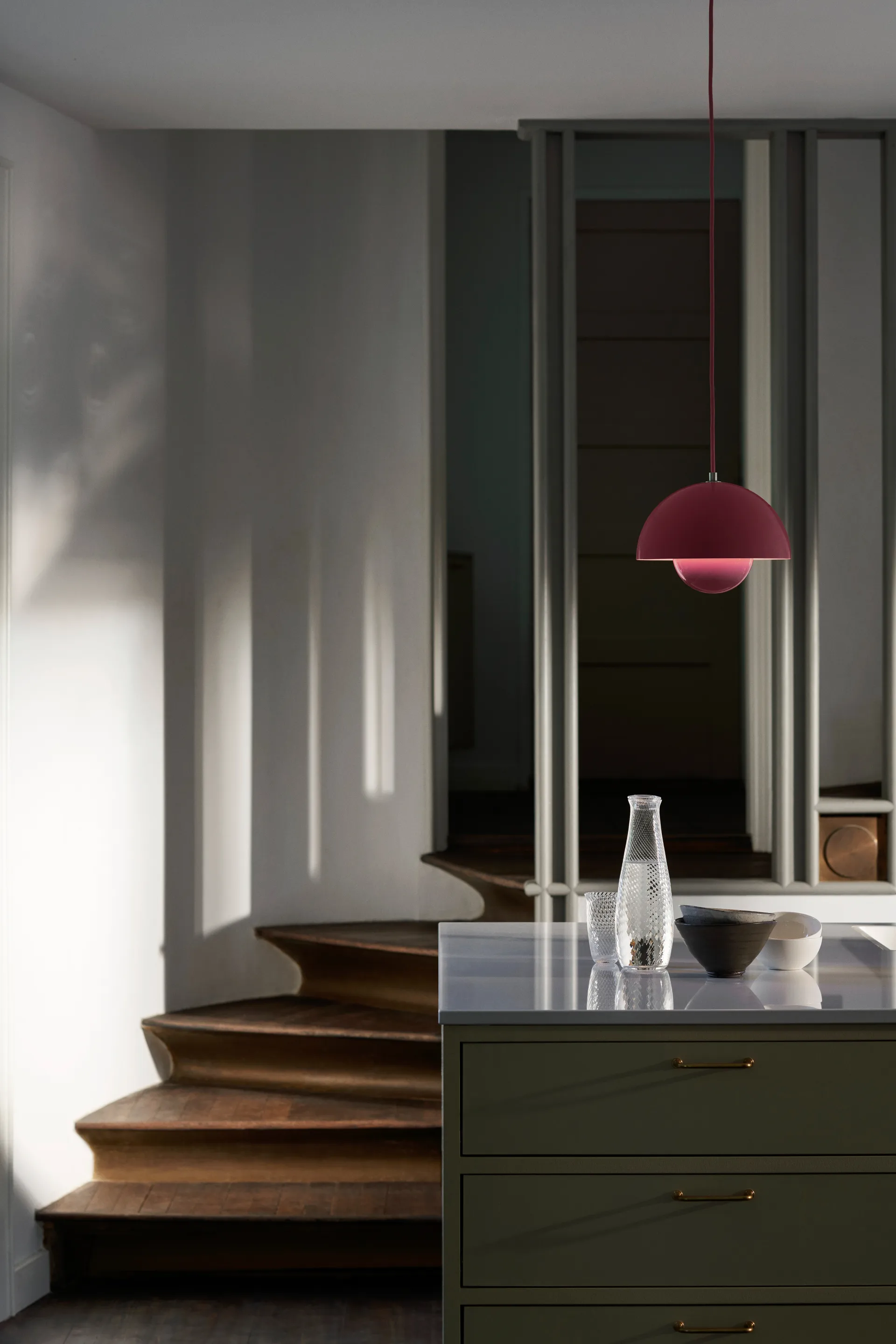 Lampadario Flowerpot VP1, Tangy pink &Tradition