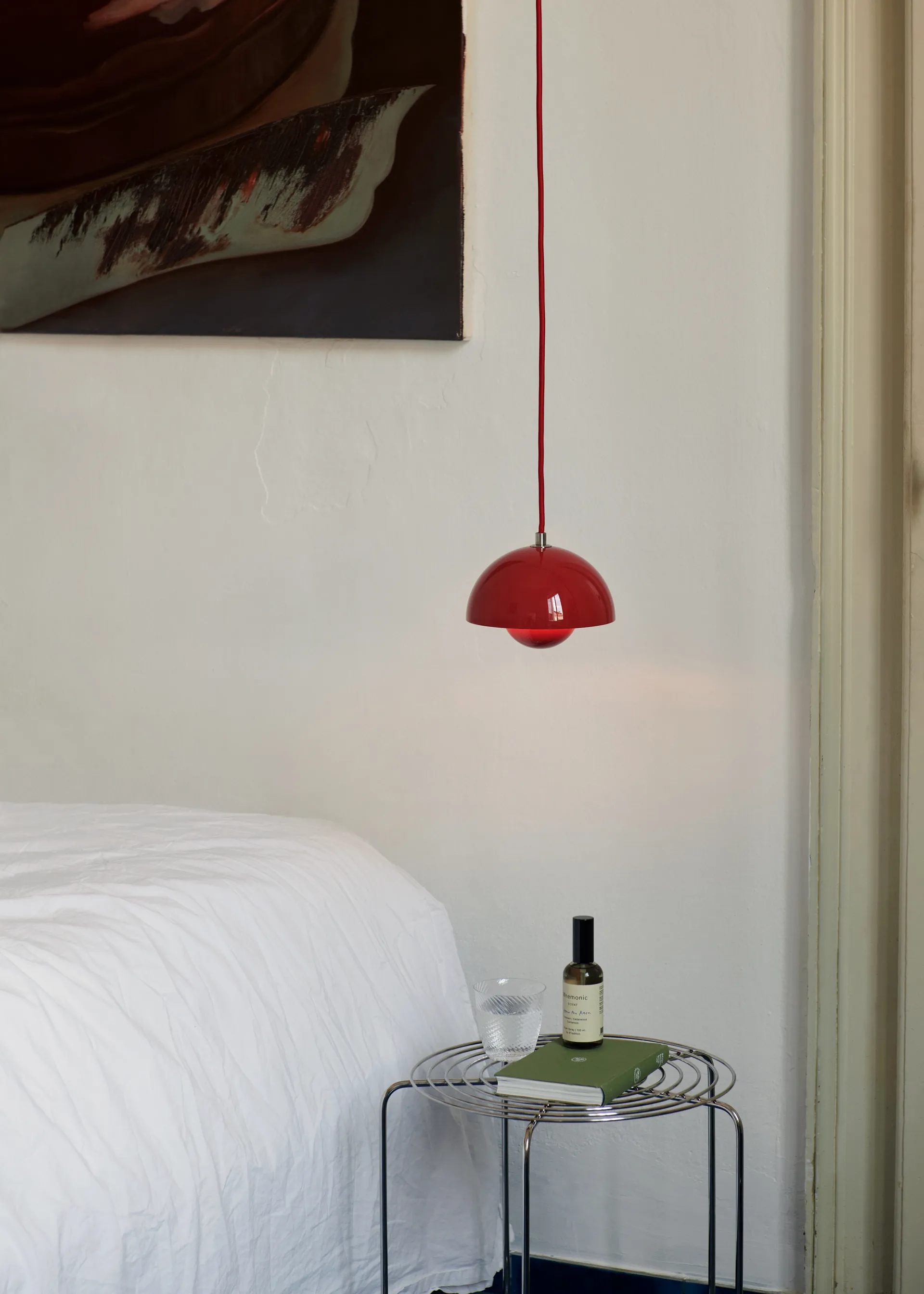 Lampadario Flowerpot VP10, Rosso vermiglio &Tradition