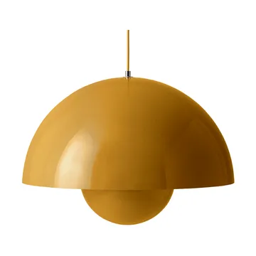 Lampadario Flowerpot VP2 grande - Mustard - &Tradition