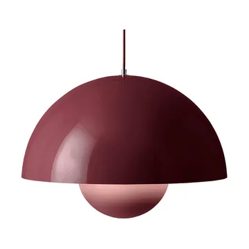 Lampadario Flowerpot VP2 grande - Prugna scuro - &Tradition