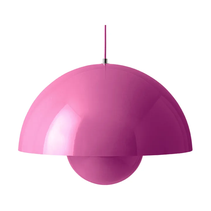 Lampadario Flowerpot VP2 grande - Rosa tangy - &Tradition