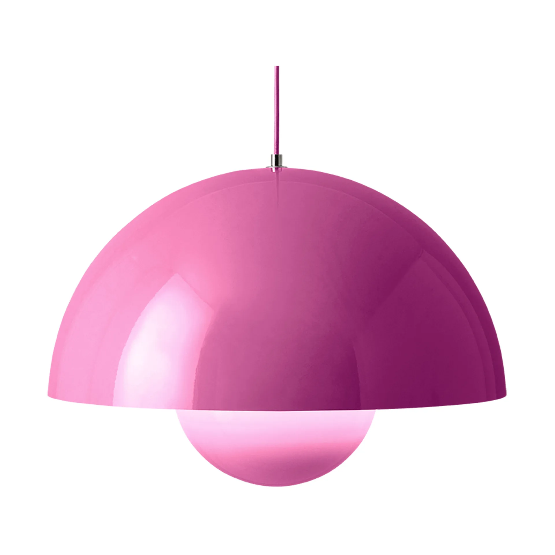 Lampadario Flowerpot VP2 grande, Rosa tangy &Tradition