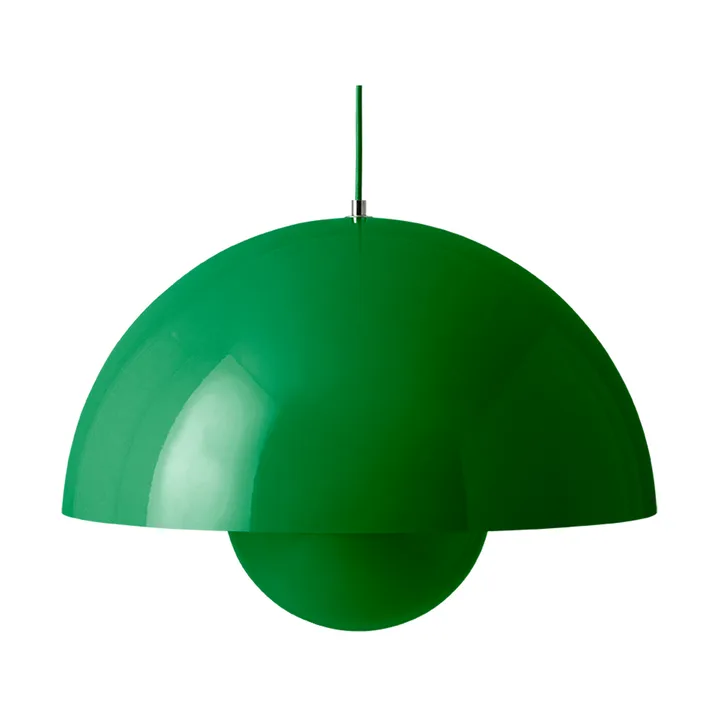 Lampadario Flowerpot VP2 grande - Signal green - &Tradition