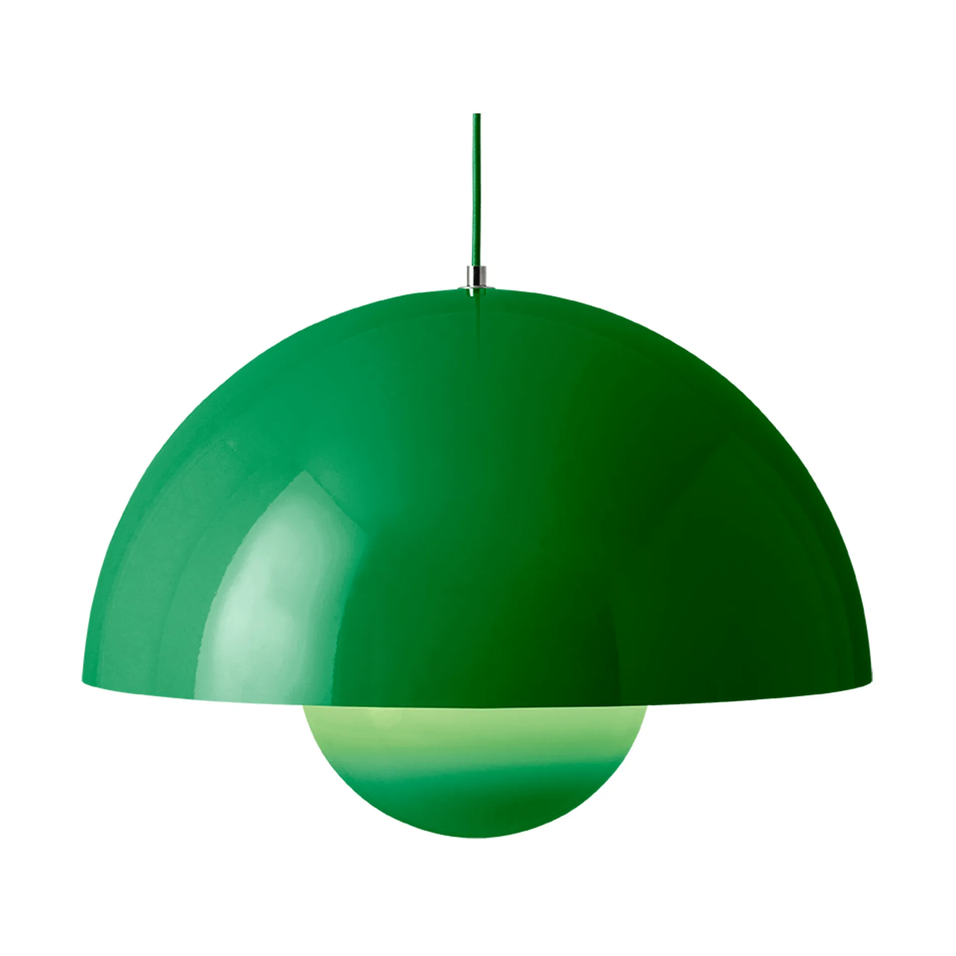 Lampadario Flowerpot VP2 grande, Signal green &Tradition