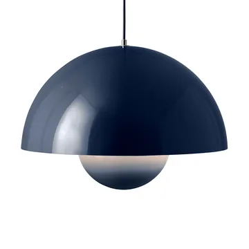 Lampadario Flowerpot VP2 grande - Steel blue - &Tradition