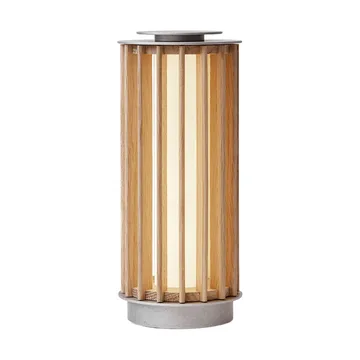 Numbra TY3 lampada da tavolo portatile - Rovere laccato-alluminio burattato - &Tradition