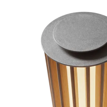 Numbra TY3 lampada da tavolo portatile - Rovere laccato-alluminio burattato - &Tradition