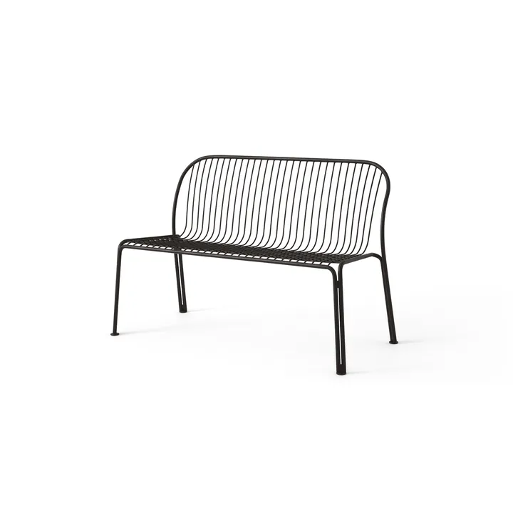 Panca Thorvald SC111 - Nero caldo, 129 cm - &Tradition