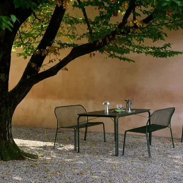 Panca Thorvald SC111 - Verde bronzo, 129 cm - &Tradition