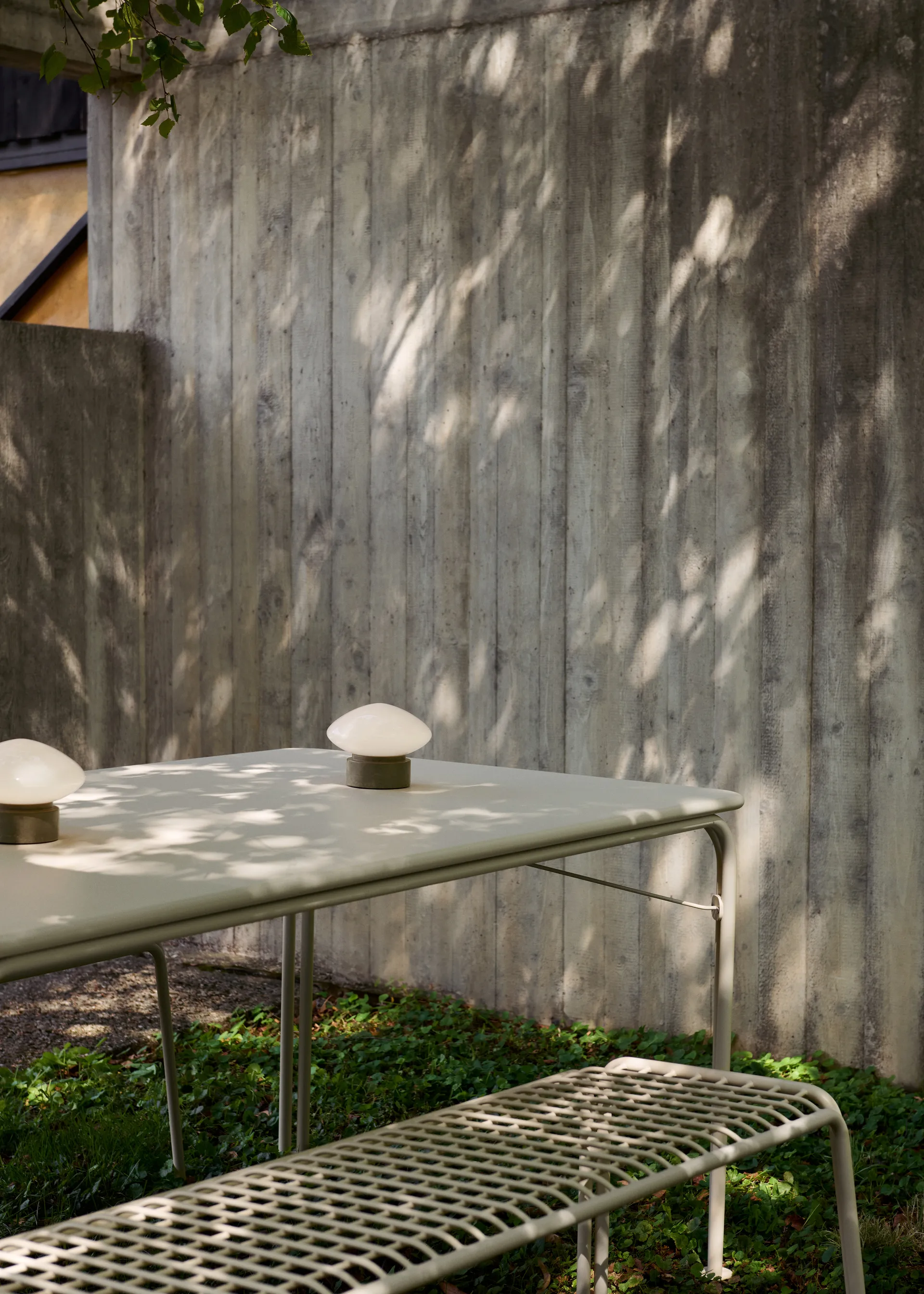 Panca Thorvald SC112, Ivory, 125 cm &Tradition