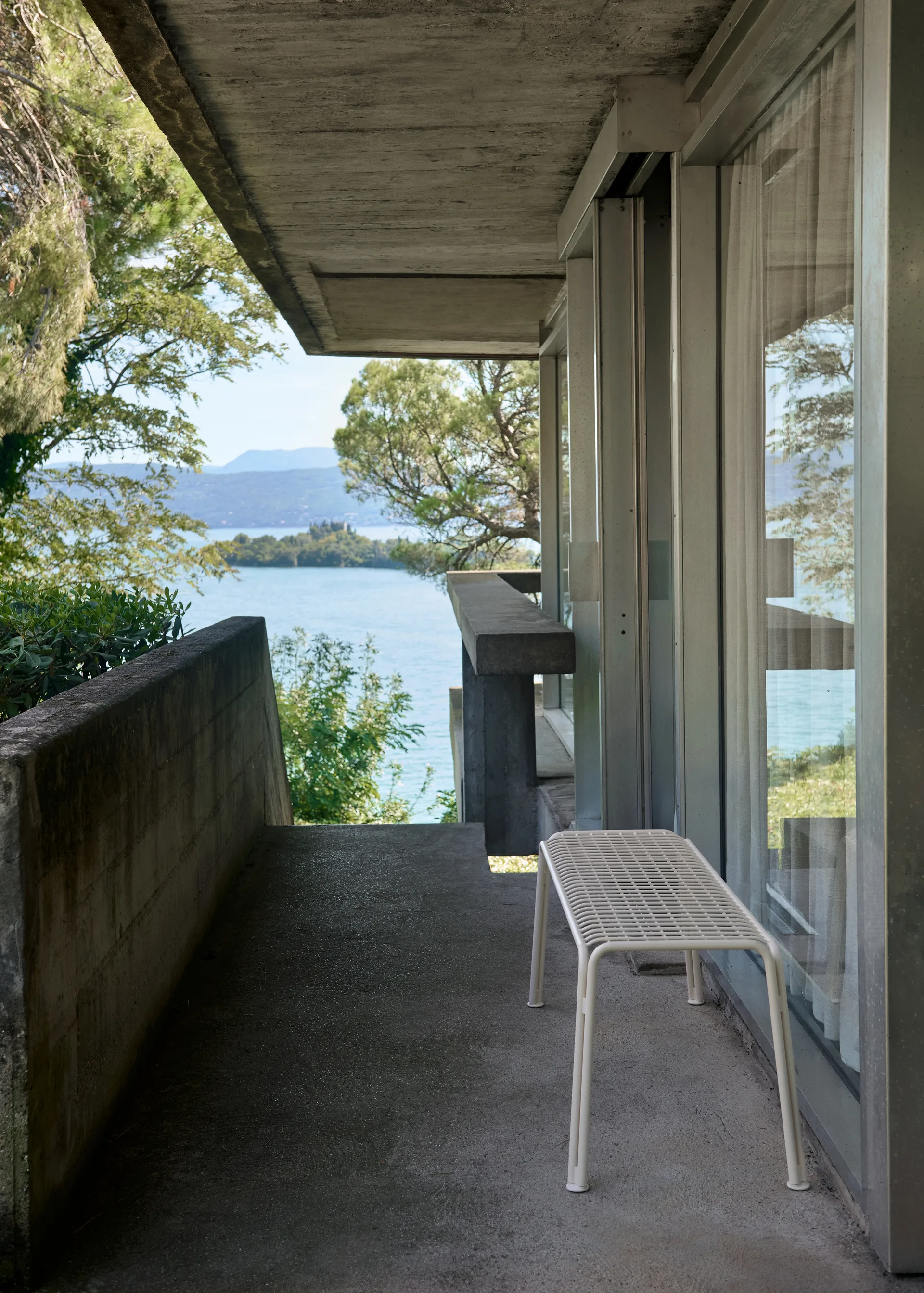 Panca Thorvald SC112, Ivory, 125 cm &Tradition