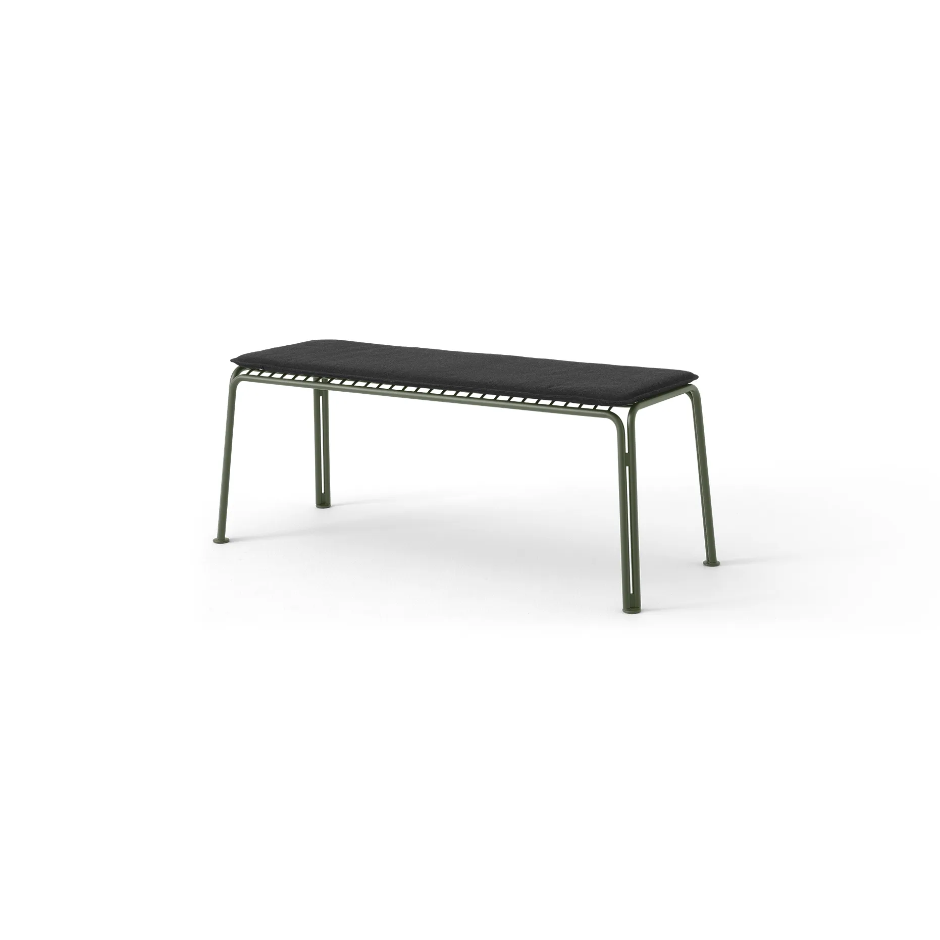 Panca Thorvald SC112, Verde bronzo, 125 cm &Tradition