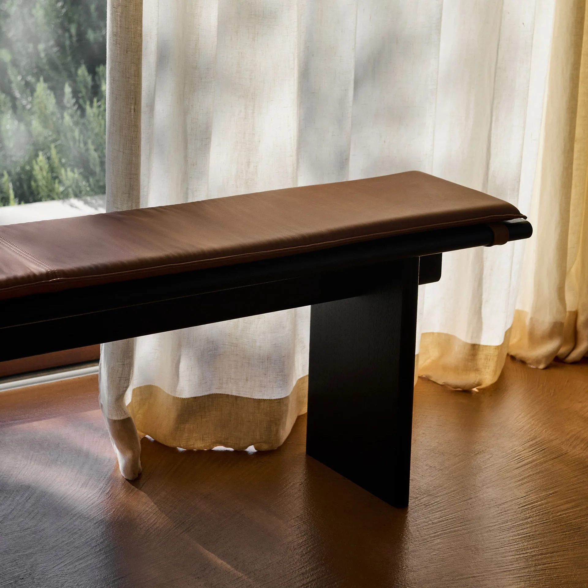 Panchina Ita OS5 170 cm, Dark stained oak &Tradition