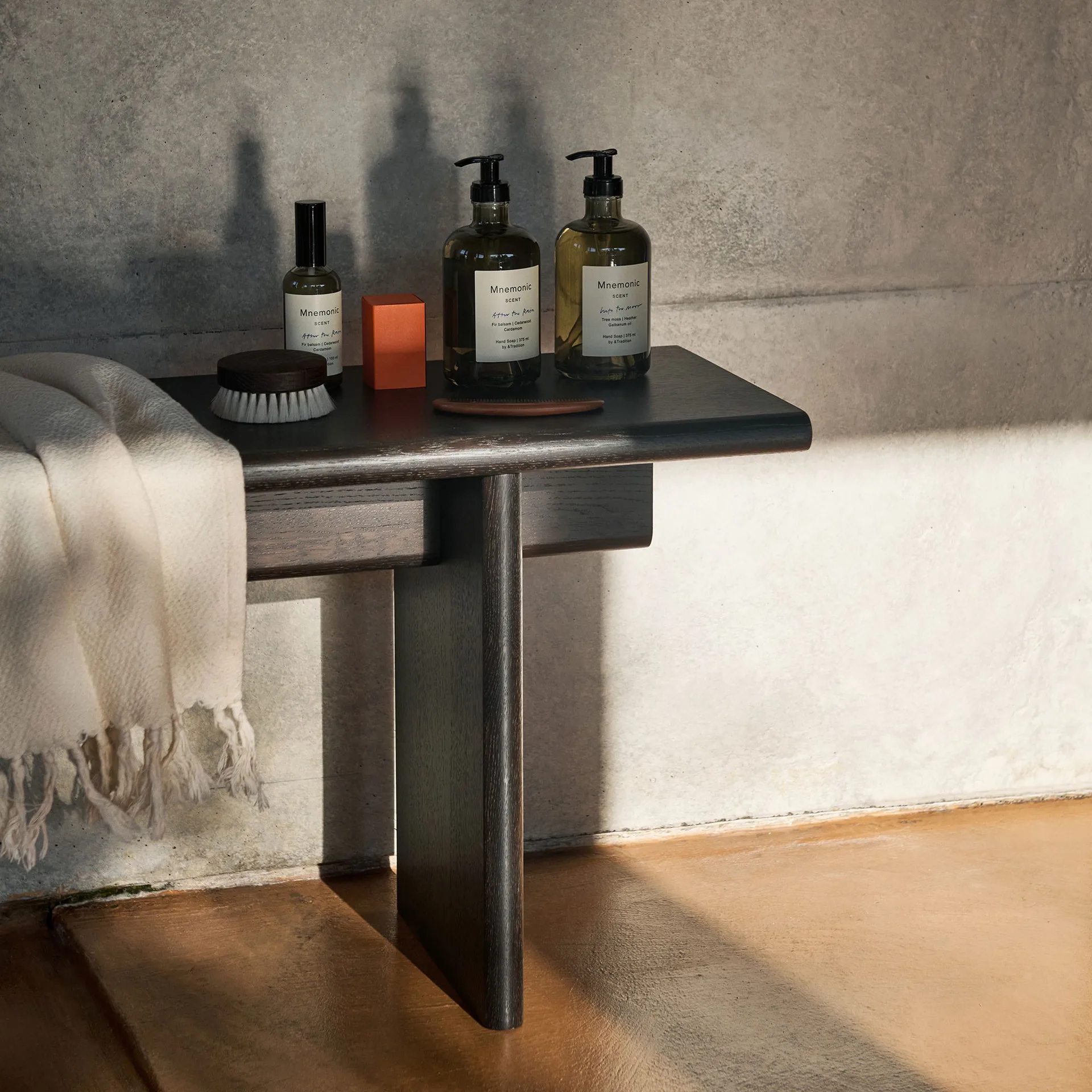 Panchina Ita OS6 230 cm, Dark stained oak &Tradition