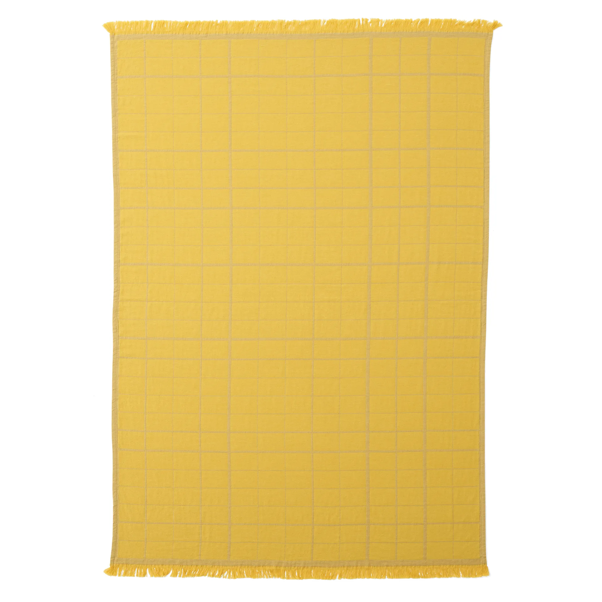 Plaid AP10 Untitled 150x210 cm, Desert yellow &Tradition