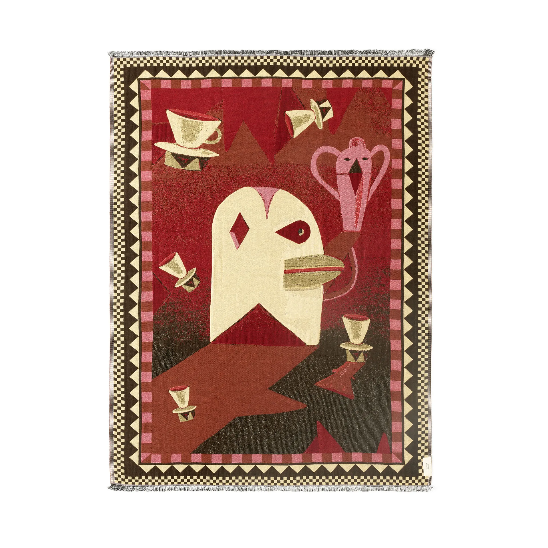 Plaid Momento JH46 180x130 cm, Alba rossa &Tradition