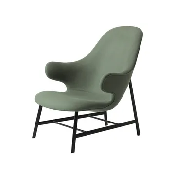 Poltrona Catch JH13 - Gambe Divina 944 verde-nero - &Tradition