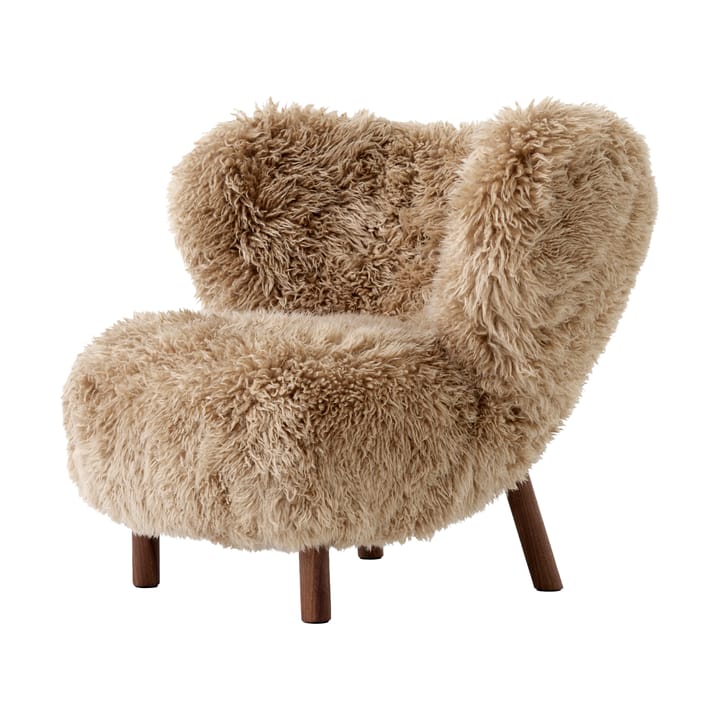 Poltrona Little Petra VB1 - Noce oliata-Sheepskin honey - &Tradition