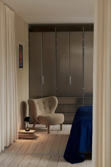 Poltrona Little Petra VB1 - Rovere oliato bianco, Karakorum - &Tradition