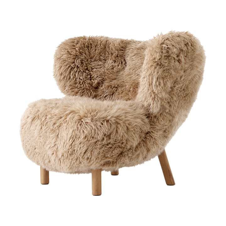 Poltrona Little Petra VB1 - Rovere oliato-Sheepskin honey - &Tradition