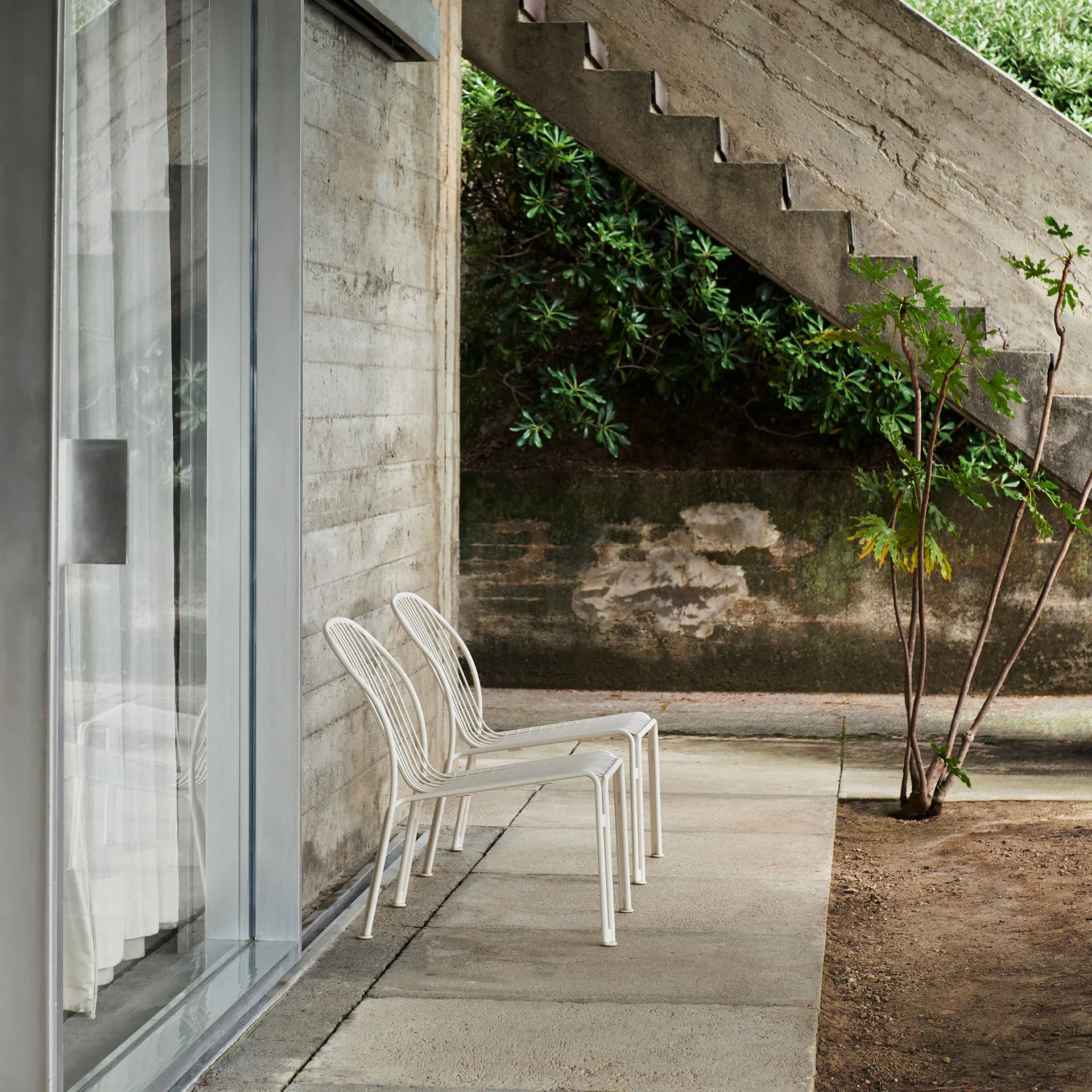 Poltrona lounge Thorvald SC100 , Avorio &Tradition