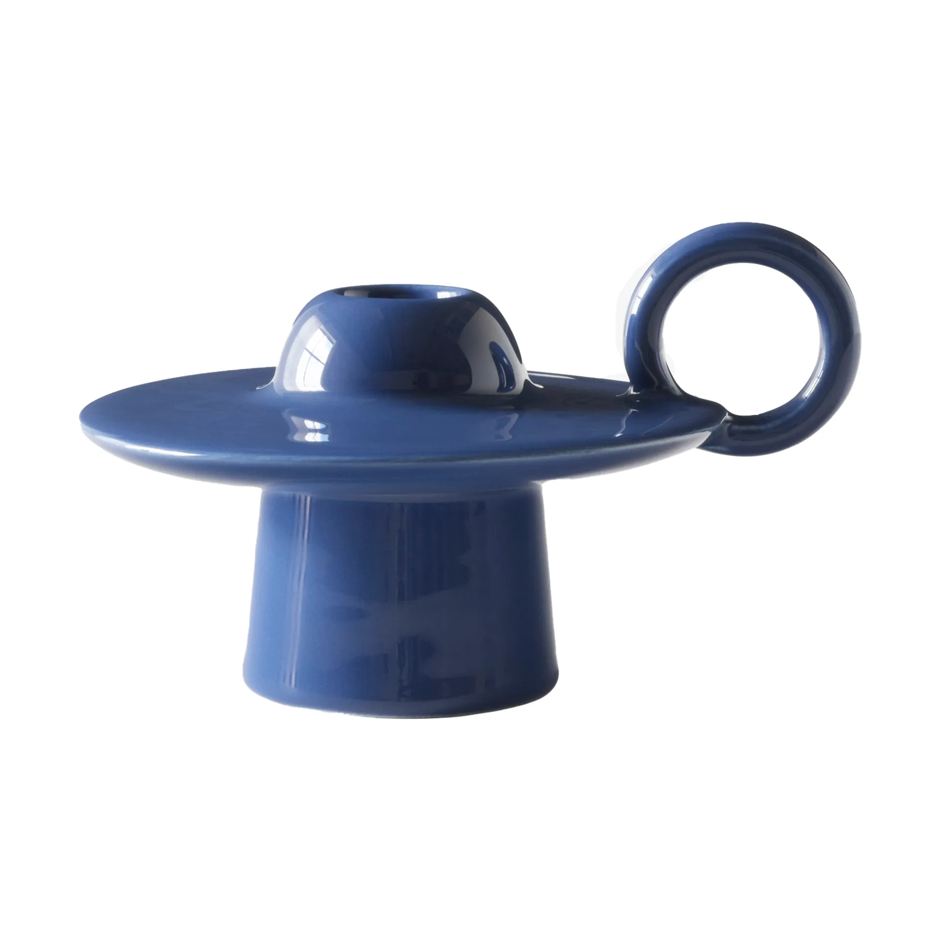 Portacandela Momento JH39, Azzurro &Tradition