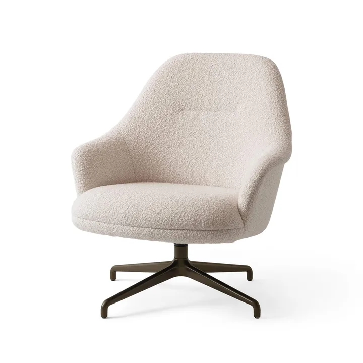 Rely HW139 poltrona lounge - Karakorum 001-bronzed - &Tradition