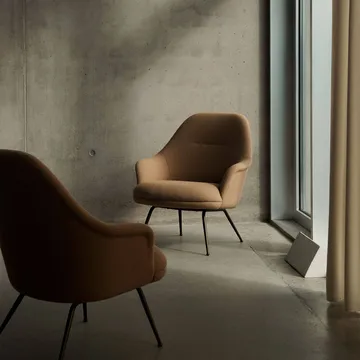 Rely HW139 poltrona lounge - Yoredale UDA30 Horton-bronzed - &Tradition