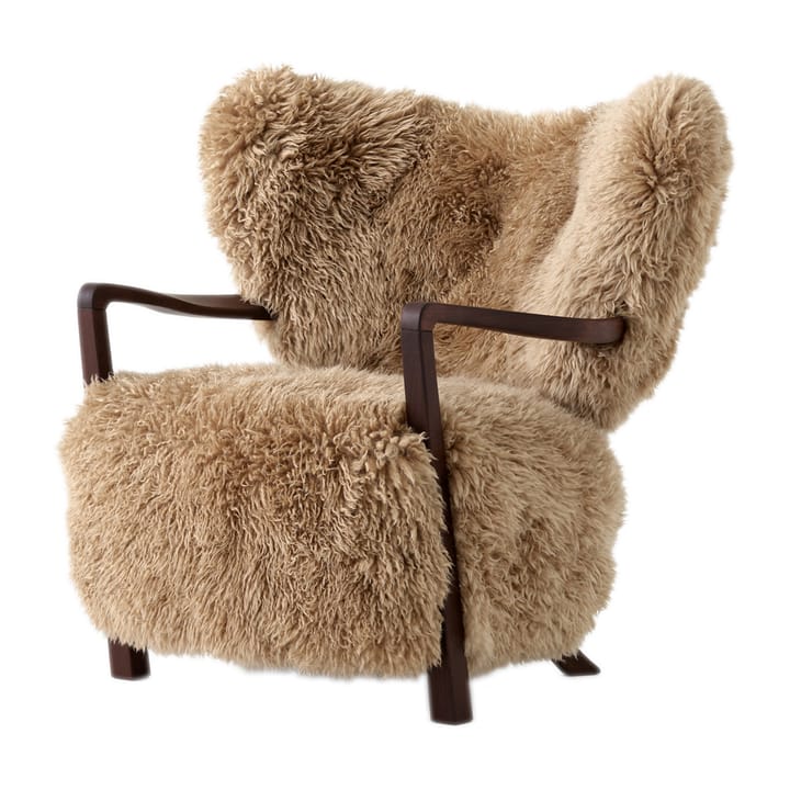 Sedia da salotto Wulff ATD2 - Noce oliato, Sheepskin honey - &Tradition